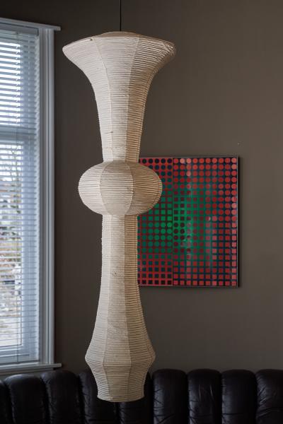  Ozeki Co First Edition Akari Model H Pendant Light 1950s