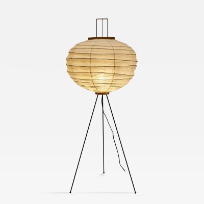  Ozeki Co Washi Paper and Bamboo Akari 10DA Floor Lamp by Isamu Noguchi 1950s