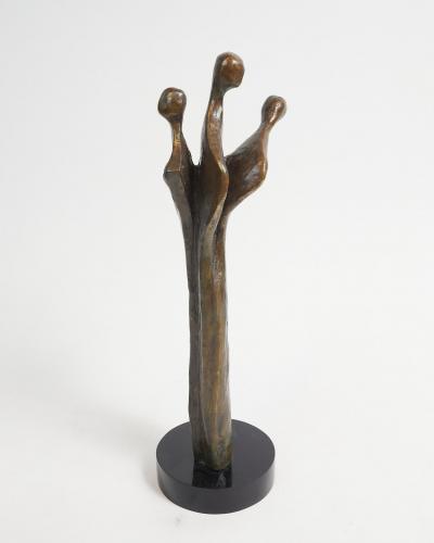  PHYLLIS MENDELL BRONZE FIGURAL SCULPTURE BY PHYLLIS MENDELL