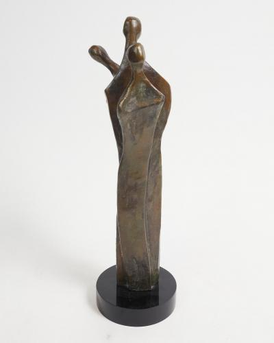  PHYLLIS MENDELL BRONZE FIGURAL SCULPTURE BY PHYLLIS MENDELL