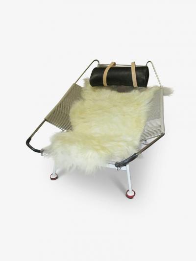  PP Mobler HANS WEGNER BLACK FLAG HALYARD CHAIR PP225