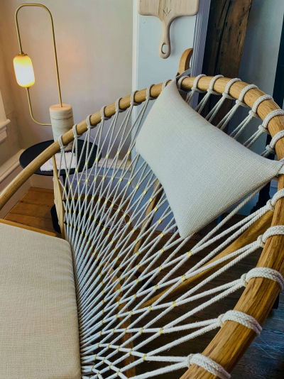  PP Mobler HANS WEGNER CIRCLE CHAIR WITH OAK FRAME