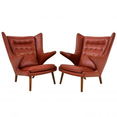  PP Mobler Hans J Wegner PP19 for PP Mobler Papa Bear Chairs Denmark 1980