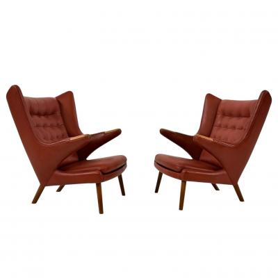  PP Mobler Hans J Wegner PP19 for PP Mobler Papa Bear Chairs Denmark 1980