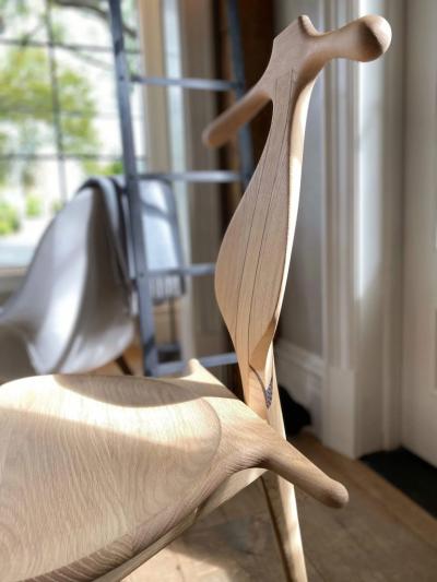 PP Mobler VALET CHAIR IN WHITE OAK DESIGNED