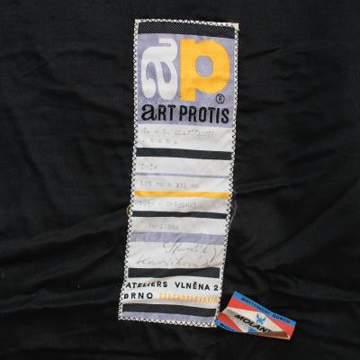  PRAHA ATELIER MID CENTURY MODERN WALLHANGING BY PRAHA ATELIER BRNO CZECHOSLOVAKIA 