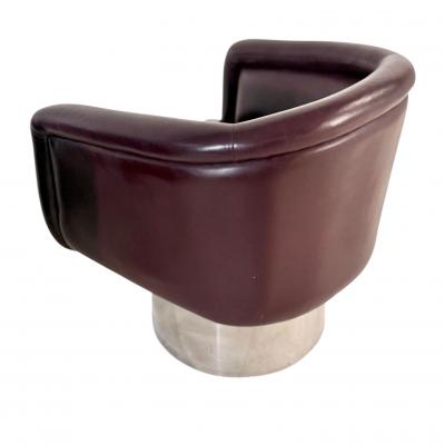  Pace Collection Leon Rosen For PACE Swivel Lounge Chairs 1970