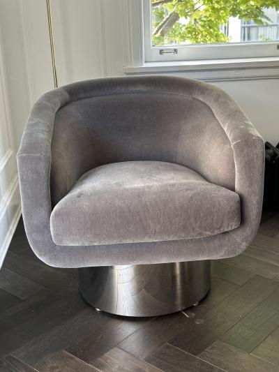  Pace Collection Leon Rosen for Pace Collection Swivel Chairs 1970