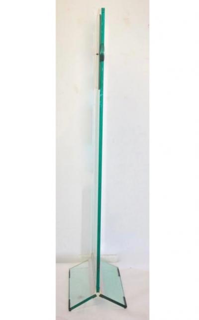  Pace Collection MONUMENTAL MODERNIST GLASS CLOCK BY PACE