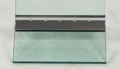  Pace Collection MONUMENTAL MODERNIST GLASS CLOCK BY PACE