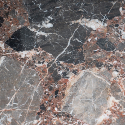 Pace Collection Marble Chrome Cocktail Table in the Style of Leon Rosen for Pace Collection