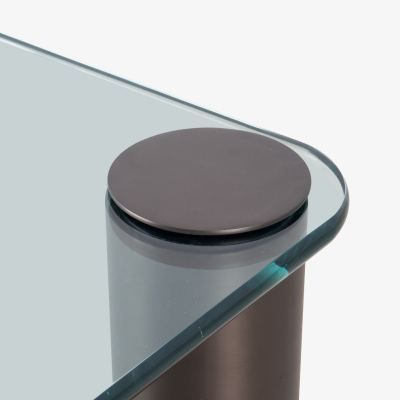  Pace Collection Pace Collection Cocktail Table in Brushed Bronze by Leon Rosen