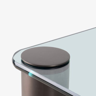  Pace Collection Pace Collection Cocktail Table in Brushed Bronze by Leon Rosen