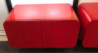  Pace Collection Pace Collection Obra Wall Unit Janet Schwietzer Three Section Illuminated