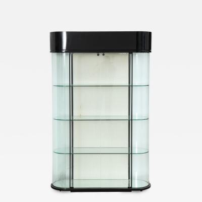  Pace Collection Pace Display Cabinet with Contoured Glass and Interior lights