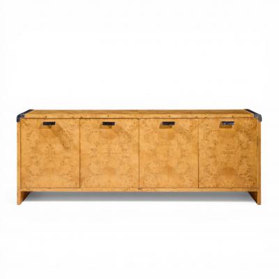  Pace Collection Pace Mid Century Burlwood Credenza