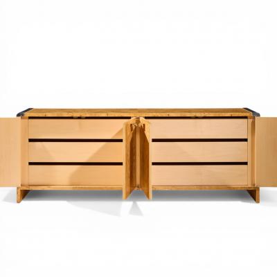  Pace Collection Pace Mid Century Burlwood Credenza