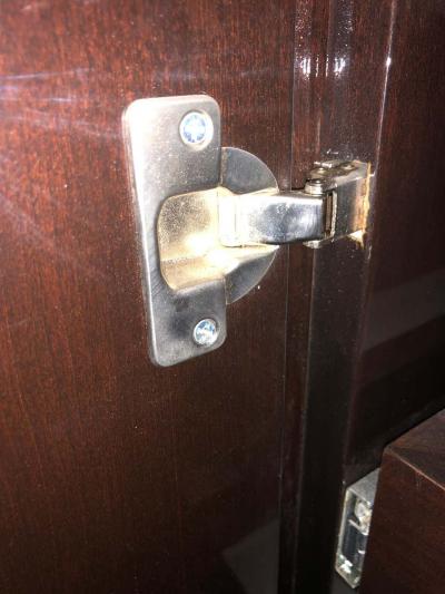  Pace Collection Palatial Pace Collection Wavy Front Mahogany Lacquered Credenza or Sideboard