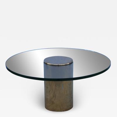  Pace Furniture Co 1970s Cantilevered Brass And Glass Coffee Table Attributed To Pace