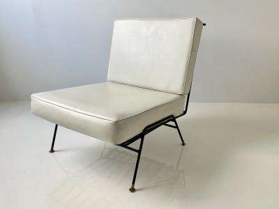  Pacific Iron Outdoor Lounge Chair in the style of Pacific Iron Works