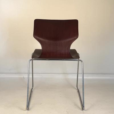  Pagholz Pair of Stacking Bentwood Chairs by Pagholz Fl totto