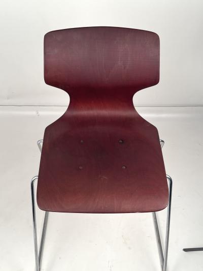  Pagholz Pair of Stacking Bentwood Chairs by Pagholz Fl totto