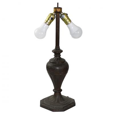  Pairpoint Glassworks Leaded American Lamp on Pairpoint Base Circa 1900 1920