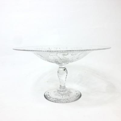  Pairpoint Glassworks Pair of Pairpoint Engraved Rock Crystal Compotes United States 1920