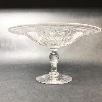  Pairpoint Glassworks Pair of Pairpoint Engraved Rock Crystal Compotes United States 1920