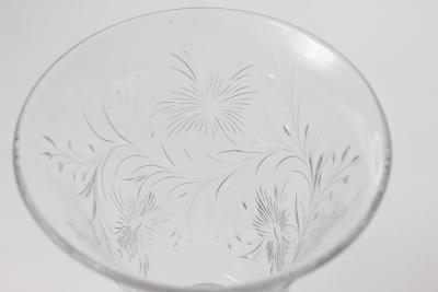  Pairpoint Glassworks Pairpoint Art Deco Engraved Crystal Flower Vase 1930 United States