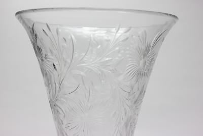  Pairpoint Glassworks Pairpoint Art Deco Engraved Crystal Flower Vase 1930 United States
