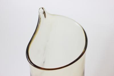  Pairpoint Glassworks Pairpoint Gunderson Controlled Bubble Art Glass Large Jack in the Pulpit Vase