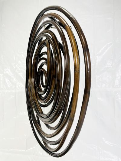 Palacek Large Scale Organic Modern Bentwood Wall Sculpture by Palacek