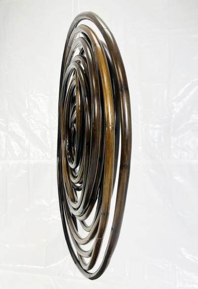 Palacek Large Scale Organic Modern Bentwood Wall Sculpture by Palacek