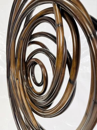 Palacek Large Scale Organic Modern Bentwood Wall Sculpture by Palacek