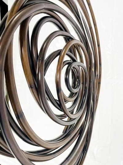 Palacek Large Scale Organic Modern Bentwood Wall Sculpture by Palacek