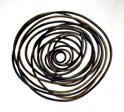 Palacek Large Scale Organic Modern Bentwood Wall Sculpture by Palacek