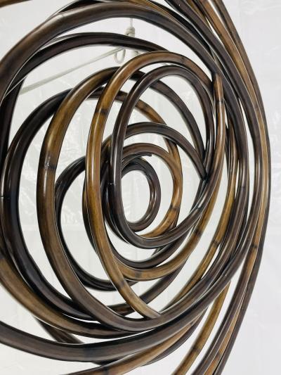 Palacek Large Scale Organic Modern Bentwood Wall Sculpture by Palacek