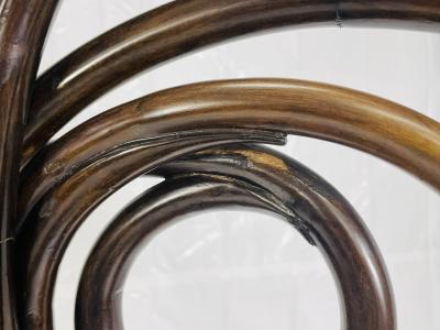 Palacek Large Scale Organic Modern Bentwood Wall Sculpture by Palacek