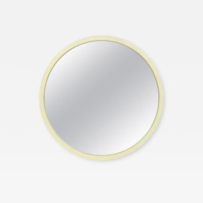  Palacek Large Wall Mirror in Wood and Faux Shagreen by Palecek