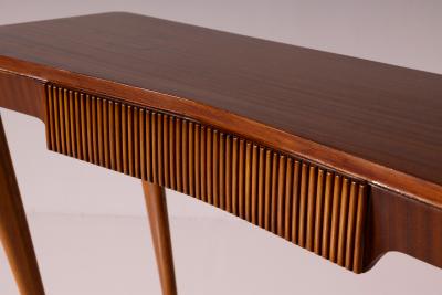  Palazzi dell Arte Cant Italian Console by Palazzi dellArte Cant Mahogany Stained Beech 1950s