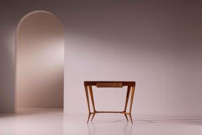 Palazzi dell Arte Cant Italian Console by Palazzi dellArte Cant Mahogany Stained Beech 1950s