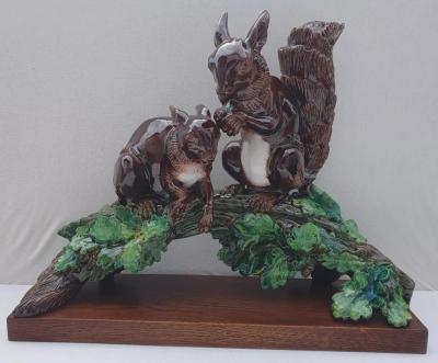  Palissy Ware Palissy Majolica 12 Palissy majolica Quality and beautiful rare piece Hugo Lonitz 