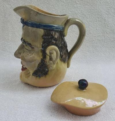  Palissy Ware Palissy Majolica 42 Portuguese Palissy majolica jar very rare piece 