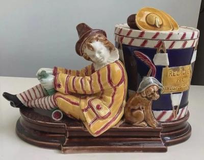  Palissy Ware Palissy Majolica 44 Palissy French Majolica box 
