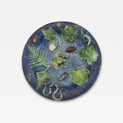  Palissy Ware Palissy Majolica 47 Palissy French Majolica plate 