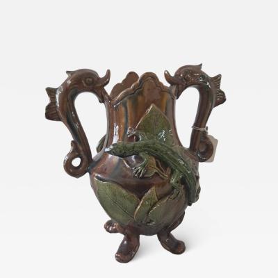  Palissy Ware Palissy Majolica 48 Palissy majolica jug 