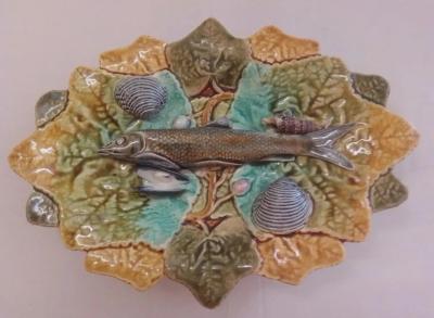  Palissy Ware Palissy Majolica 54 Palissy Majolica French plate 