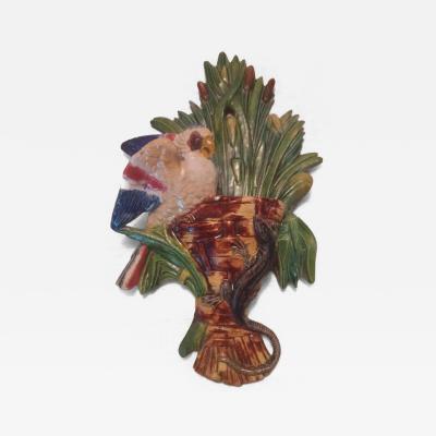  Palissy Ware Palissy Majolica 55 Palissy Majolica Wall Pocket 