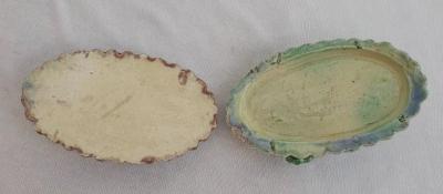  Palissy Ware Palissy Majolica 61 Palissy Majolica 2 little paperweights 